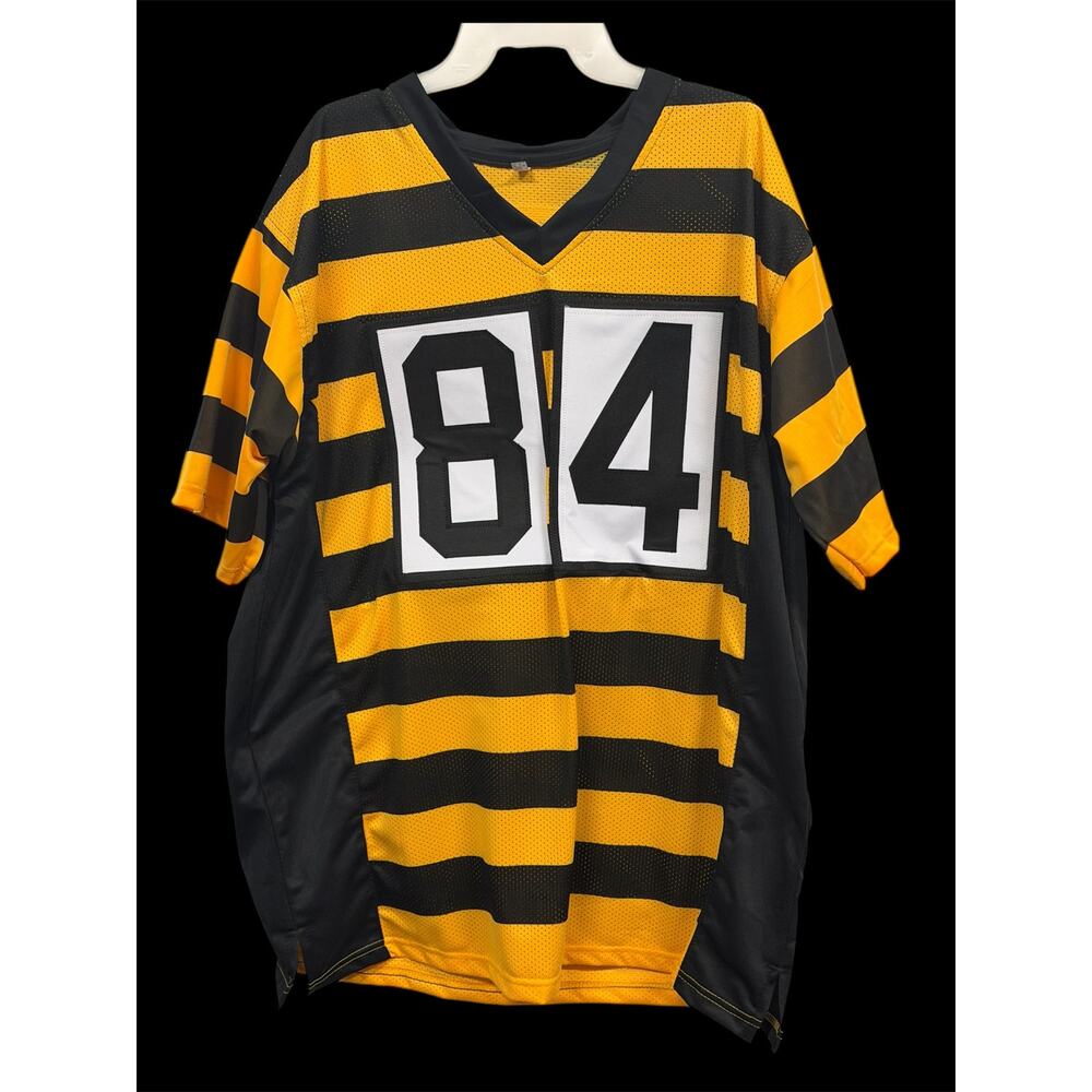 Antonio Brown Signed “Bumble Bee” Black & Yellow Custom Jersey - Picture 3 of 4